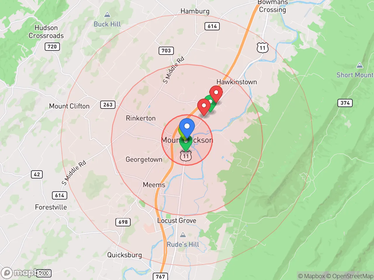 Hood Index scan area
