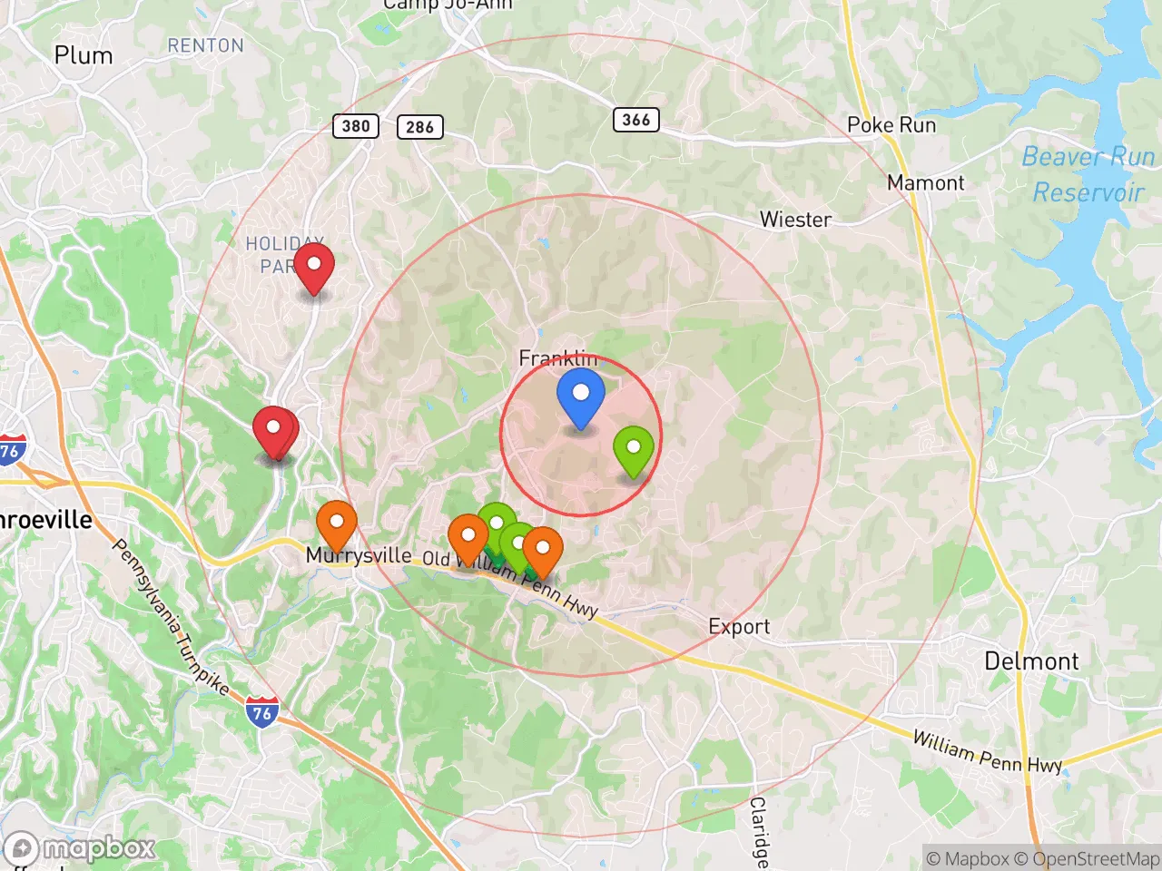 Hood Index scan area