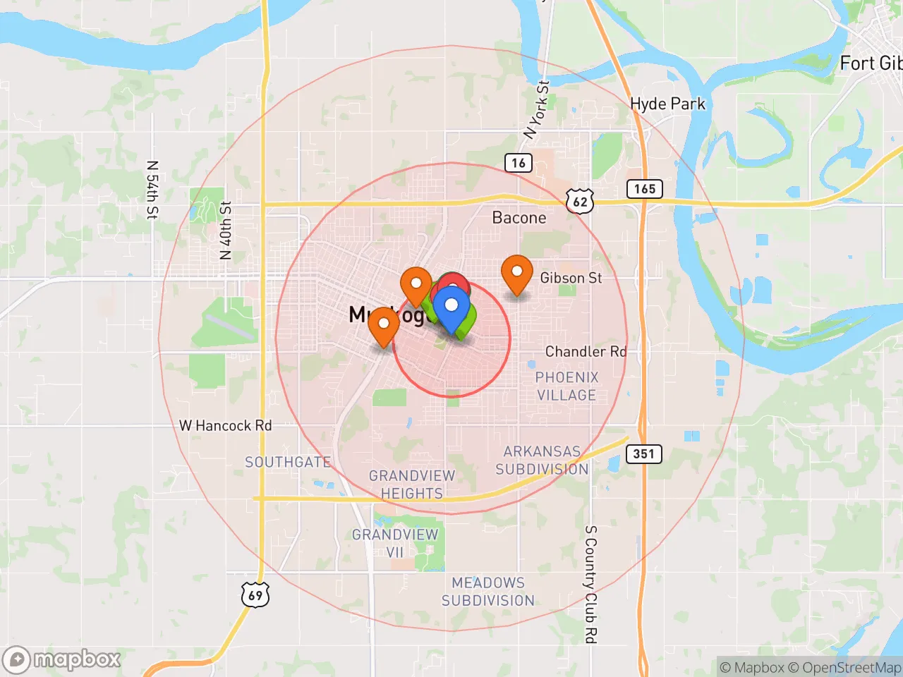 Hood Index scan area