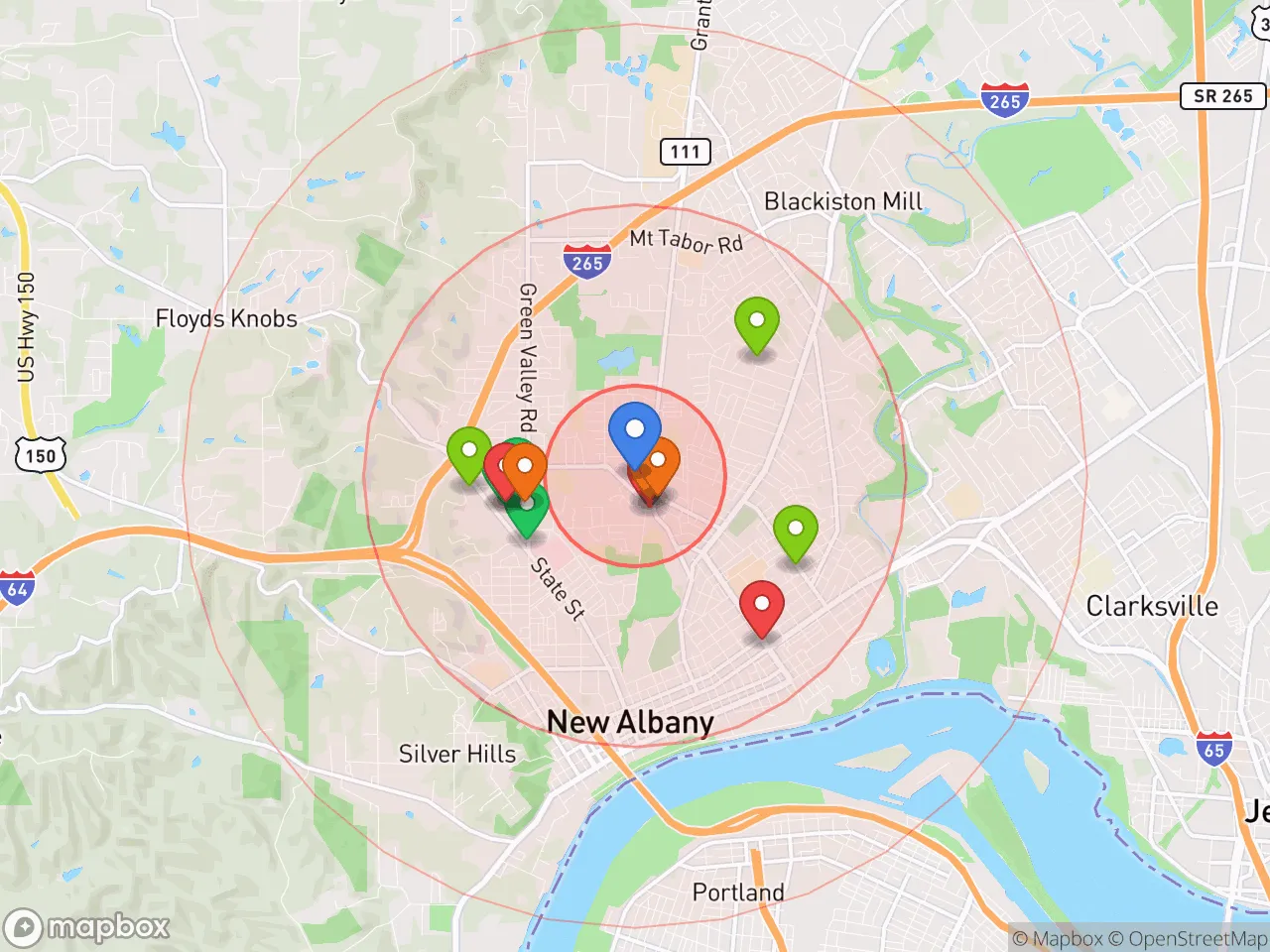 Hood Index scan area