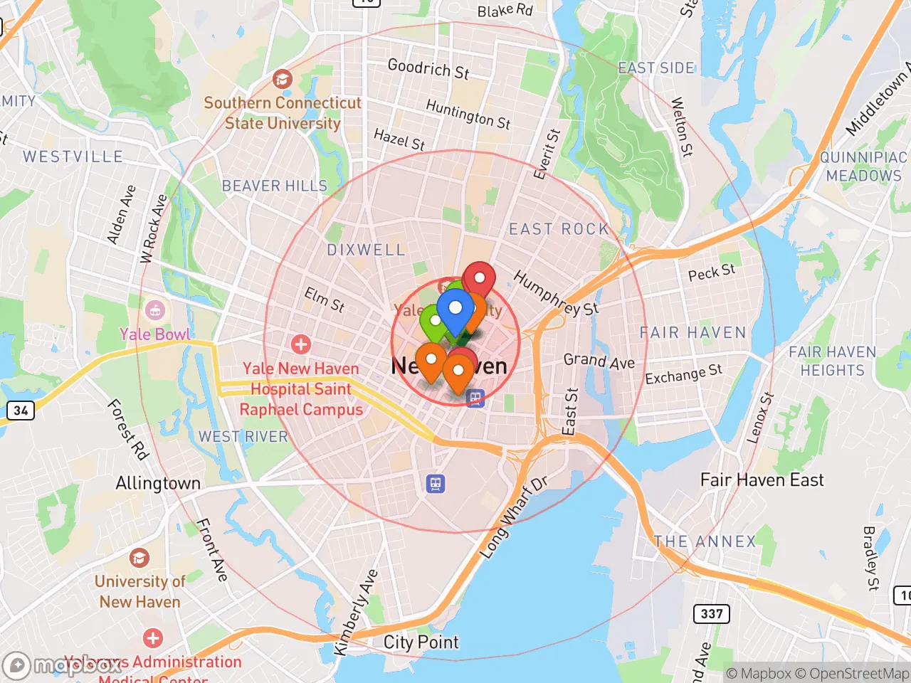 Hood Index scan area
