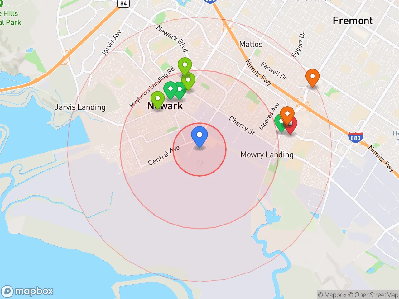 Hood Index scan area