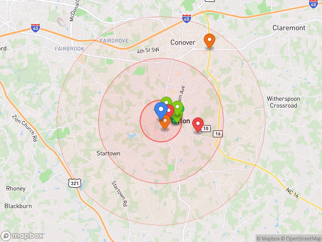 Hood Index scan area
