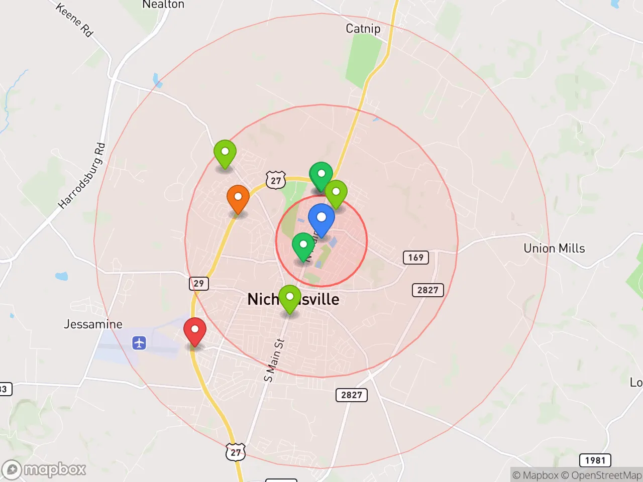 Hood Index scan area