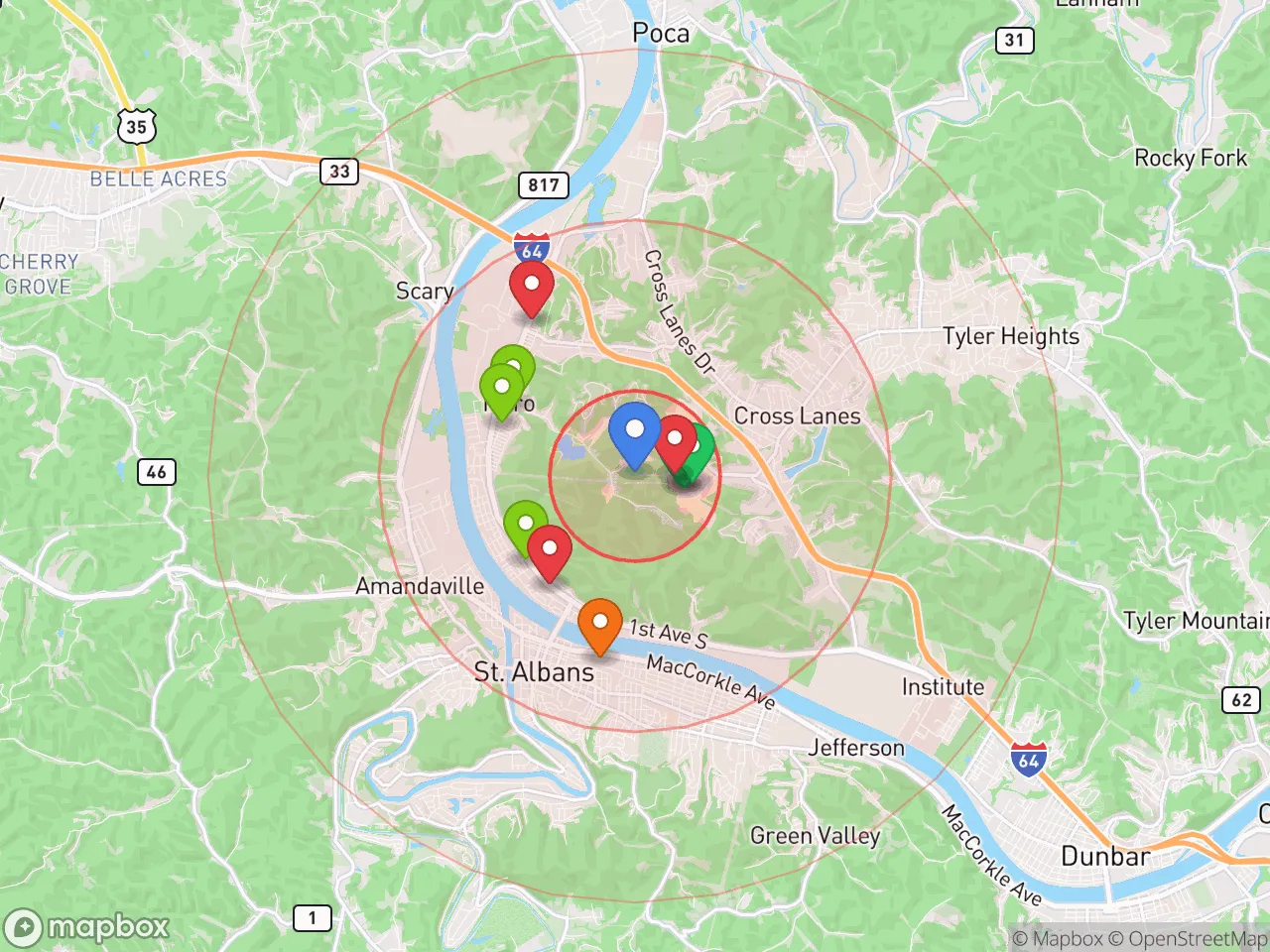 Hood Index scan area