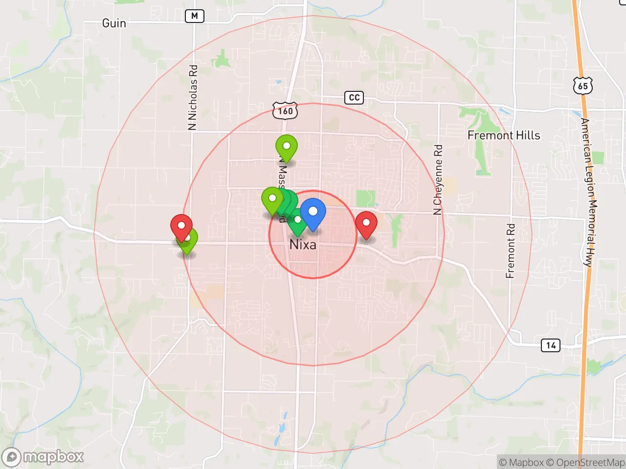 Hood Index scan area