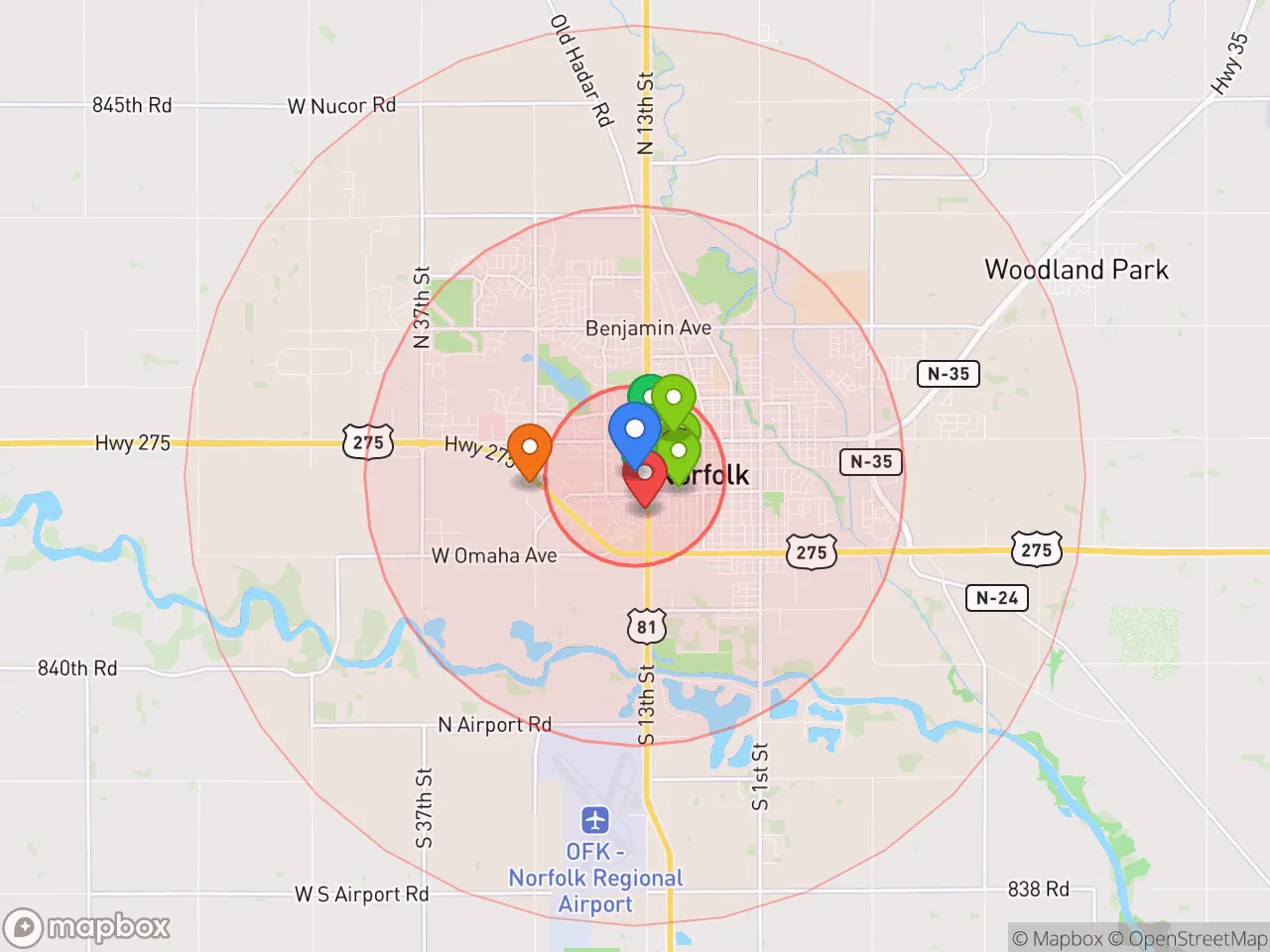 Hood Index scan area