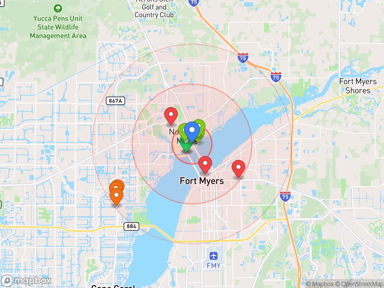 Hood Index scan area