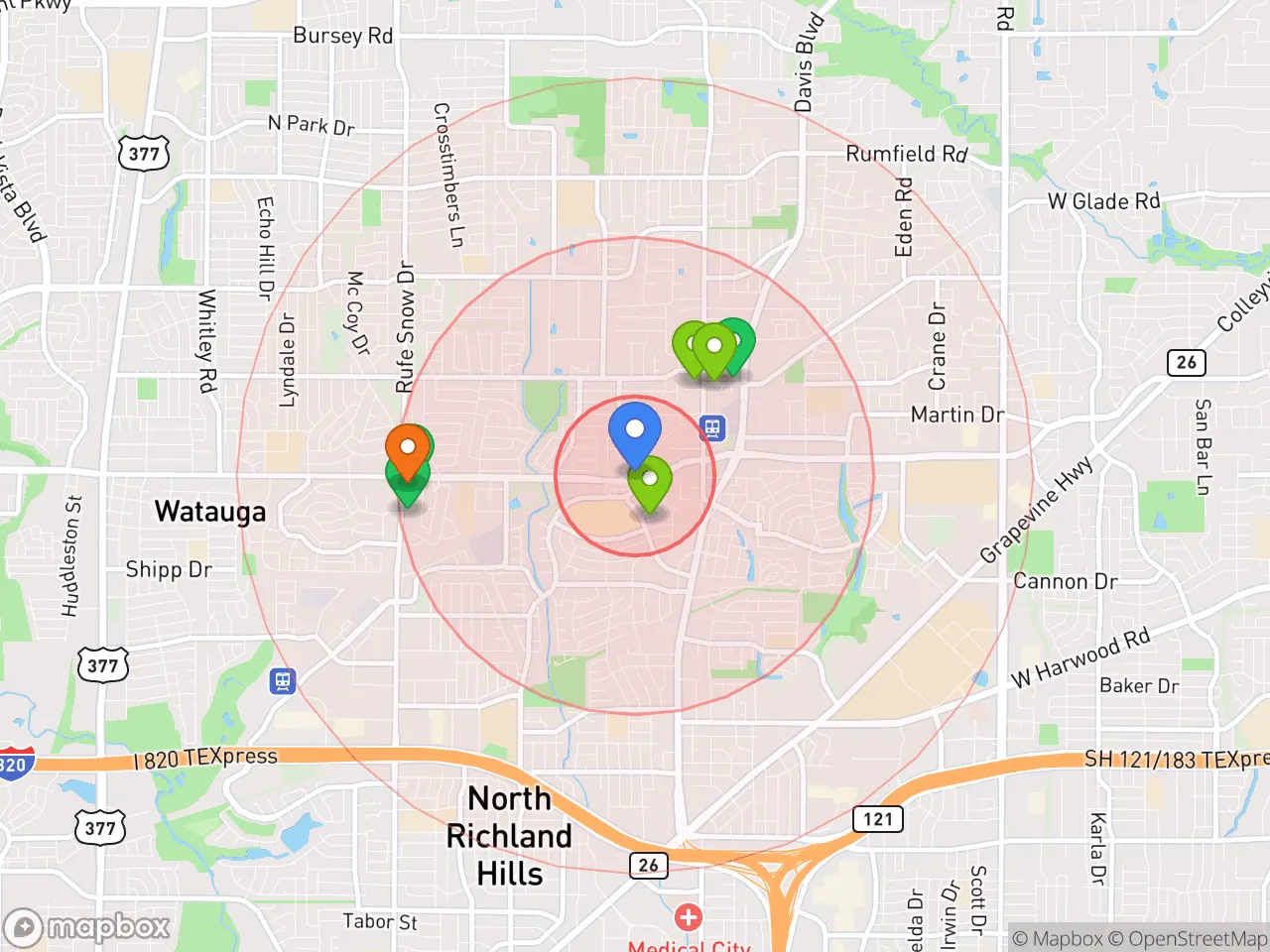 Hood Index scan area