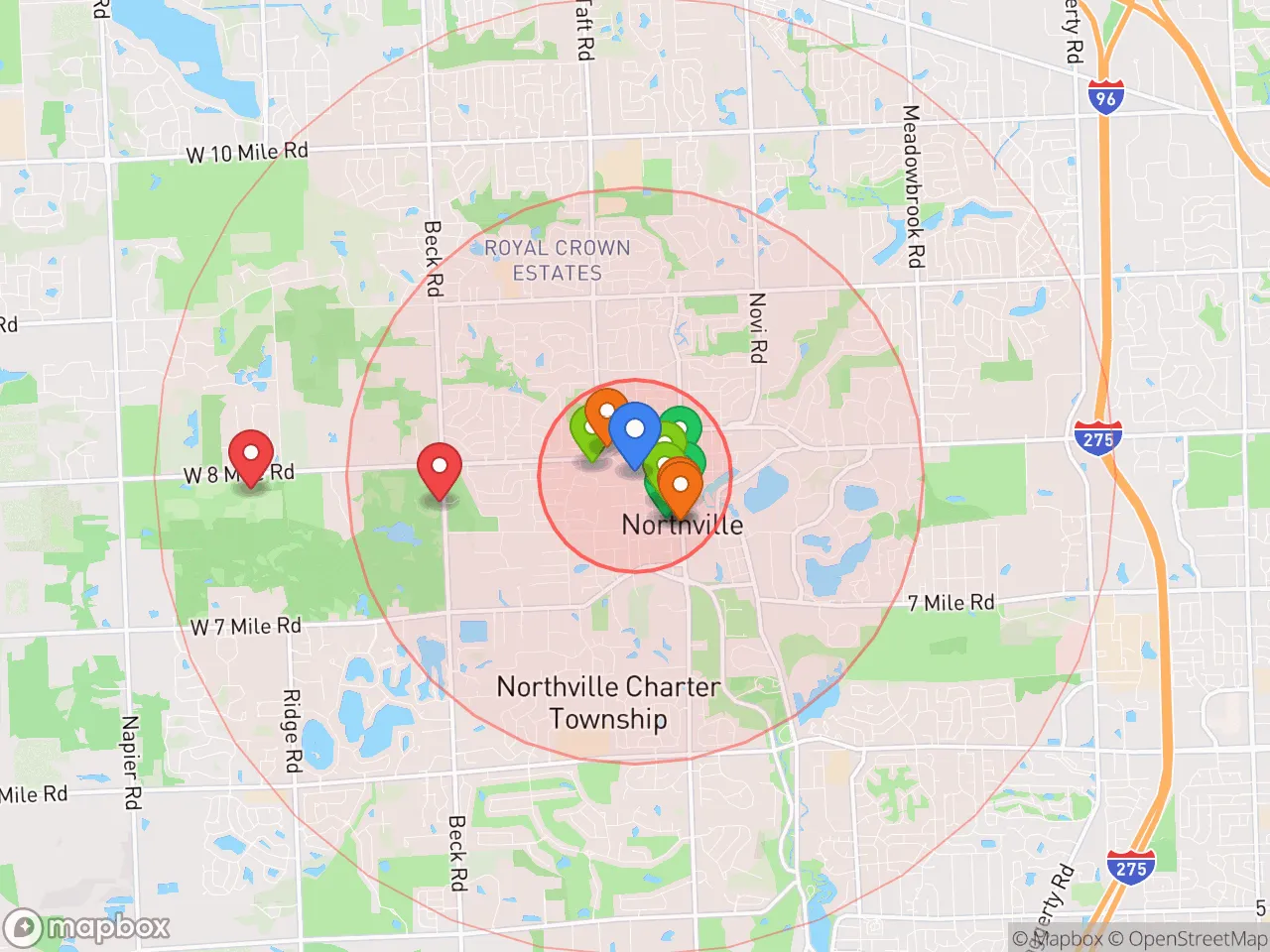 Hood Index scan area