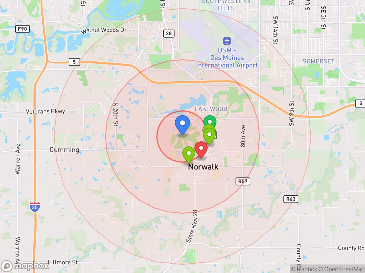 Hood Index scan area