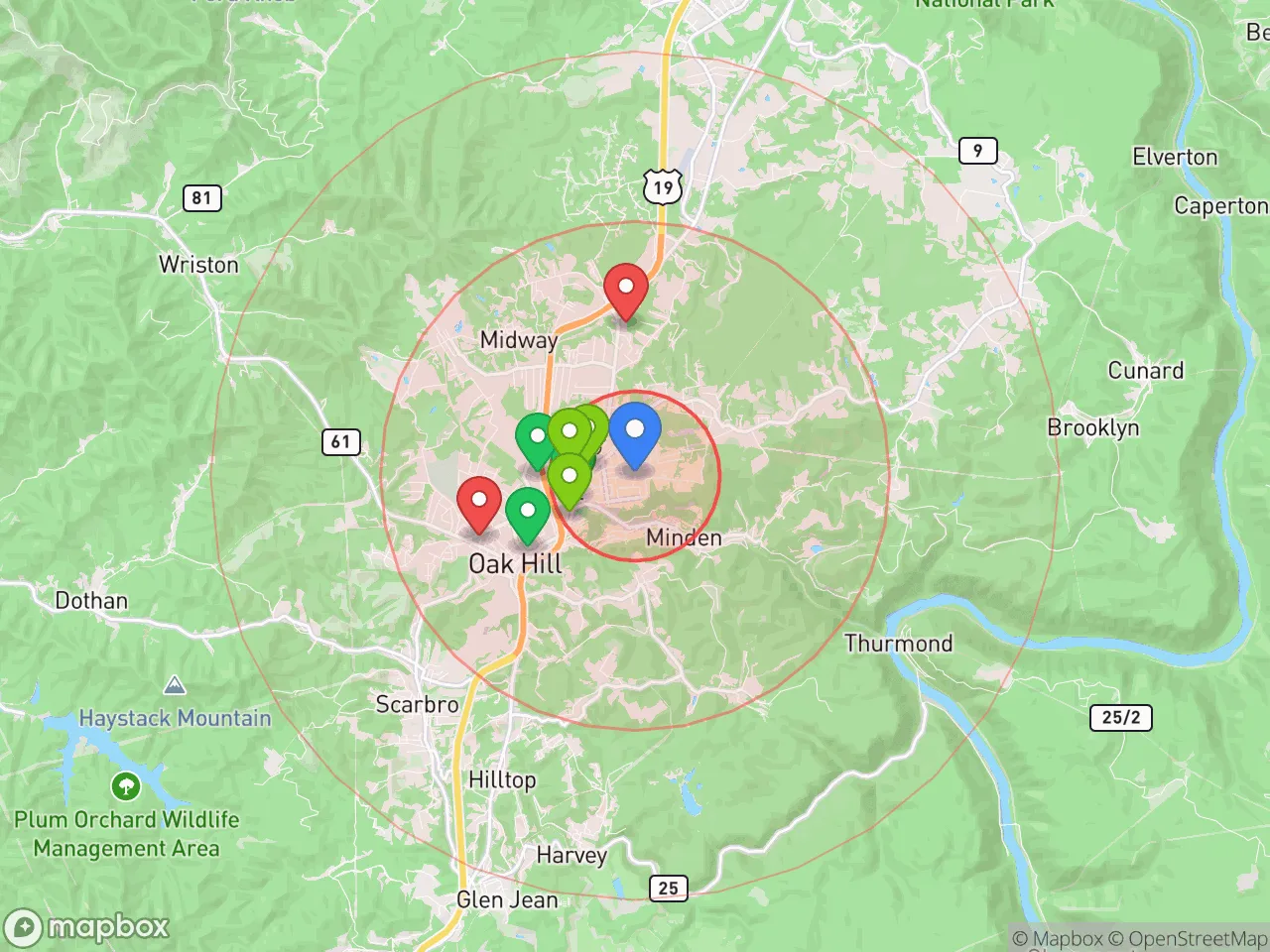 Hood Index scan area