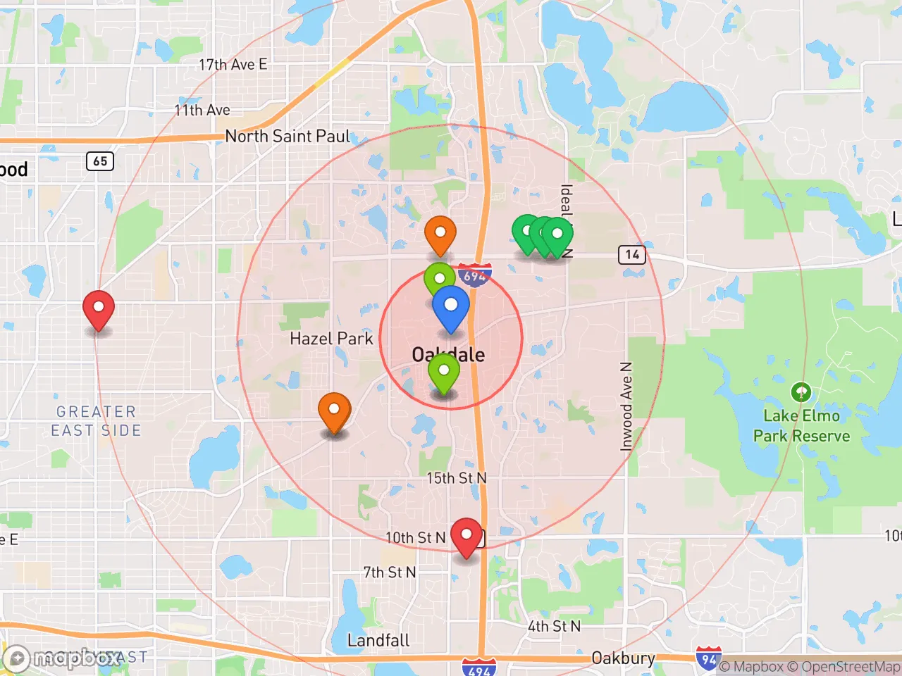 Hood Index scan area