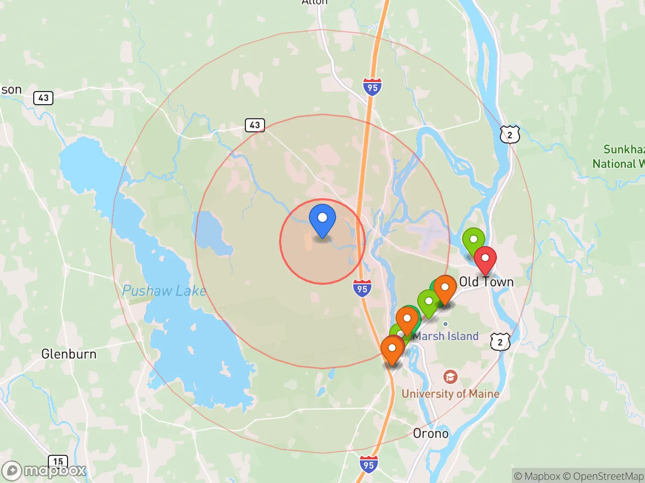 Hood Index scan area