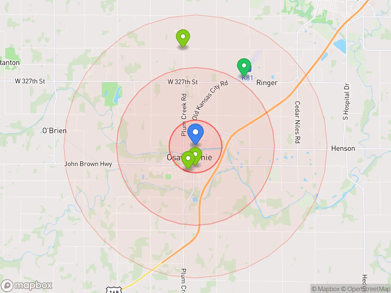 Hood Index scan area