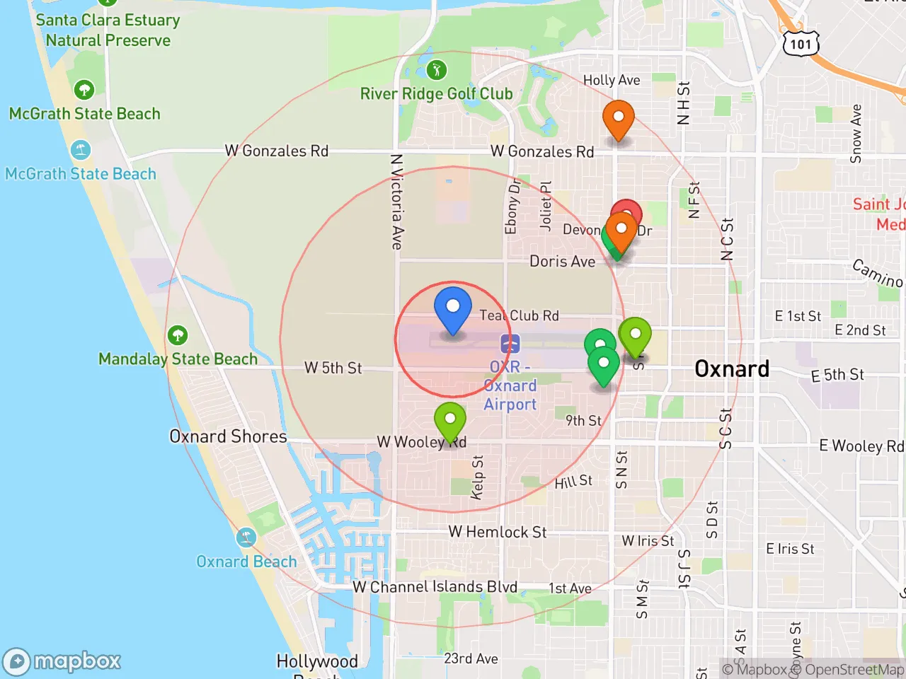 Hood Index scan area