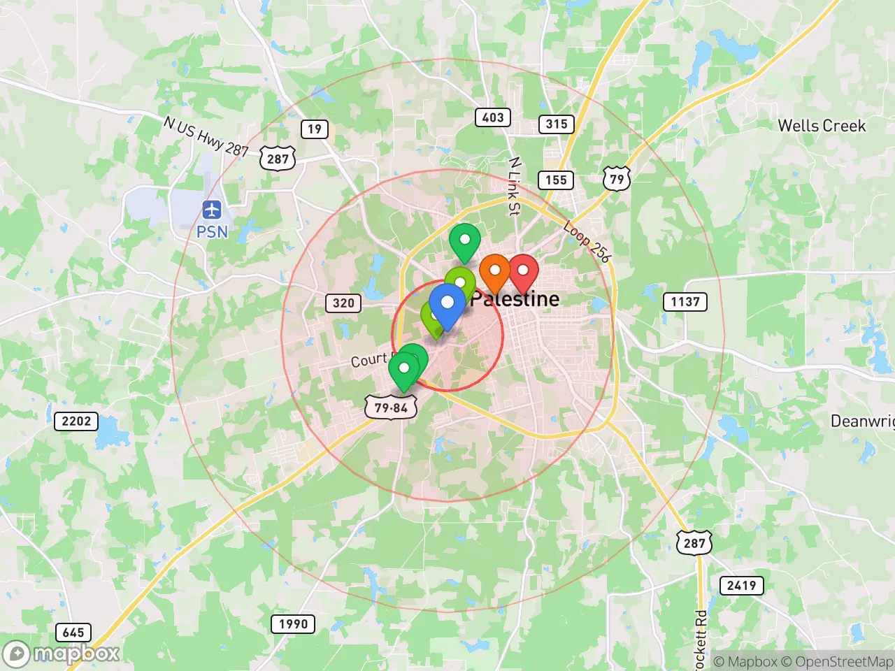 Hood Index scan area
