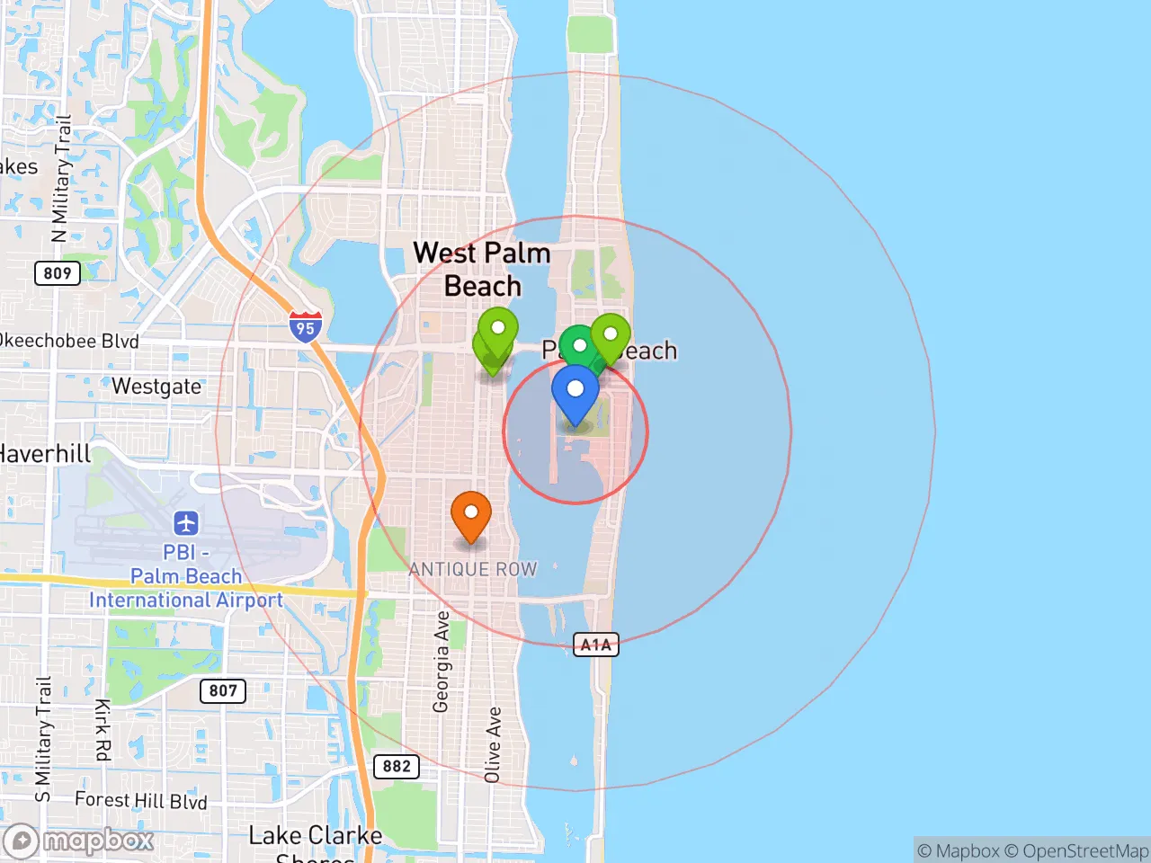 Hood Index scan area