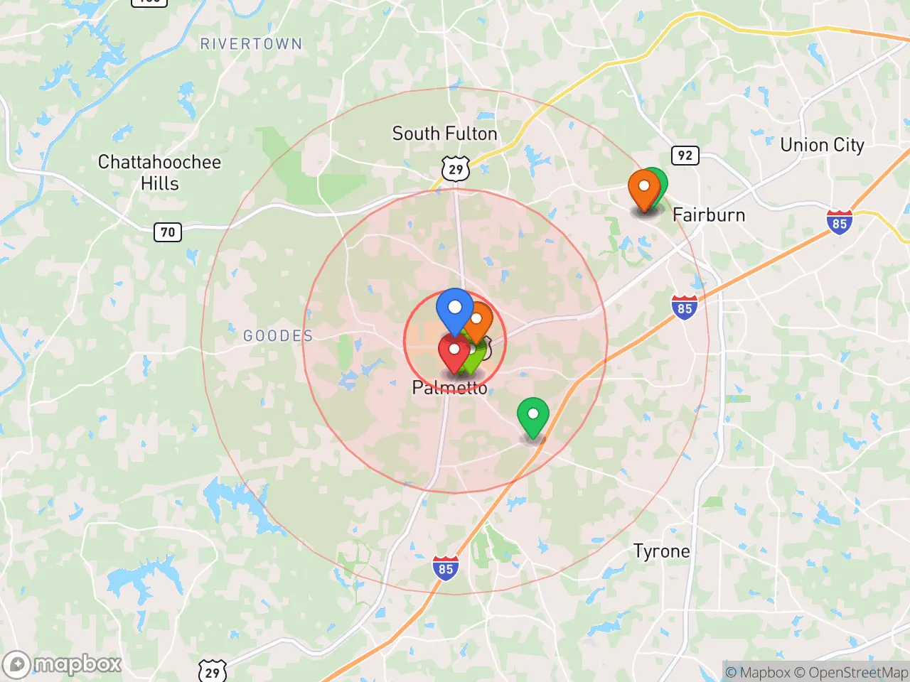 Hood Index scan area