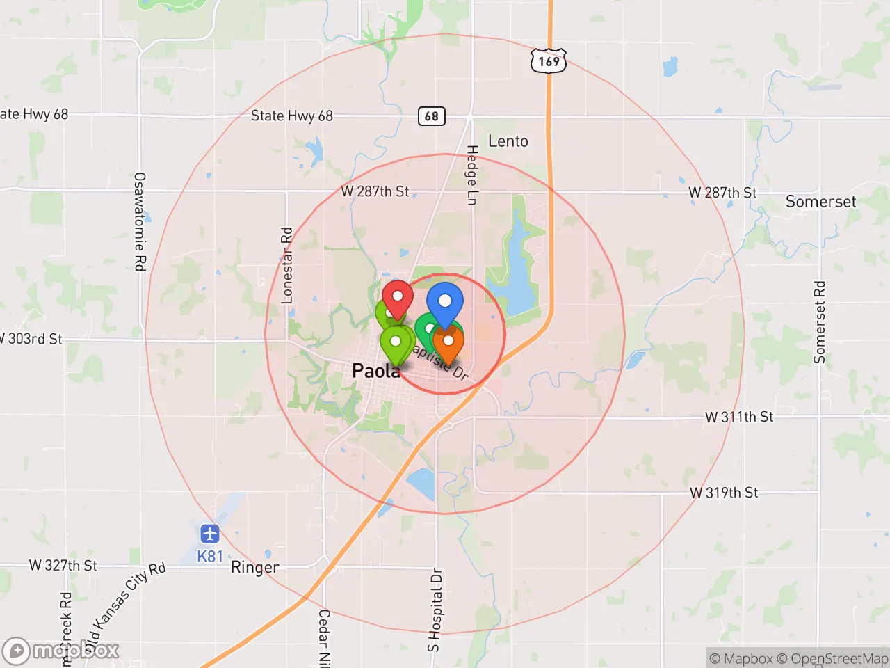 Hood Index scan area