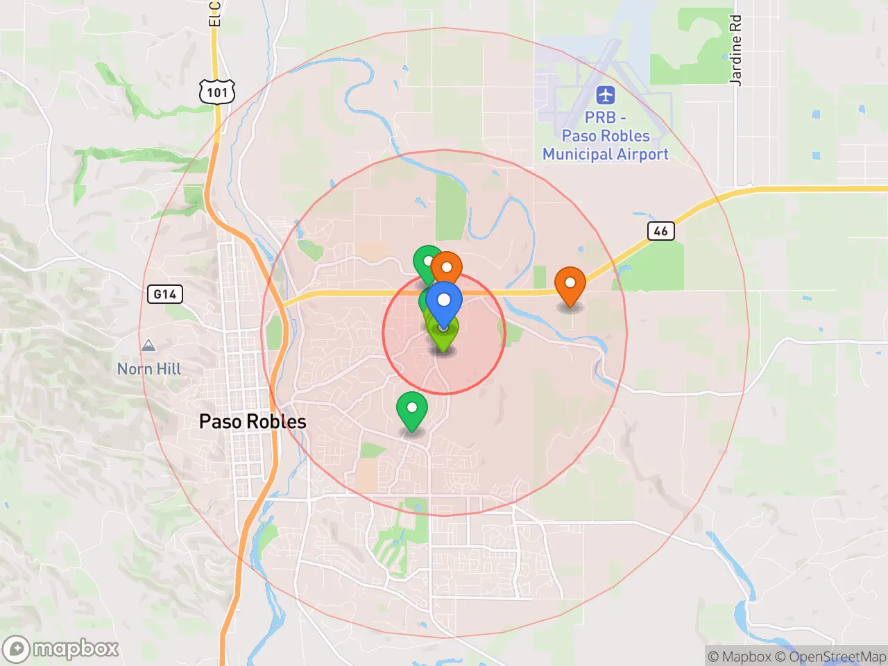Hood Index scan area