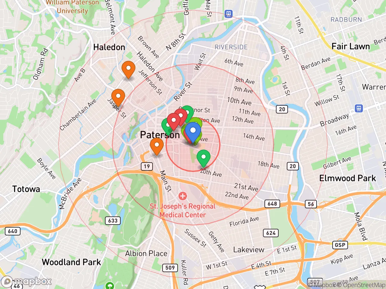 Hood Index scan area