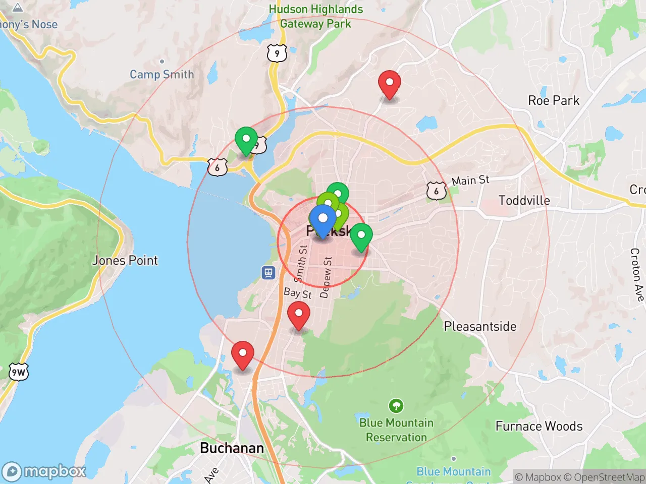 Hood Index scan area
