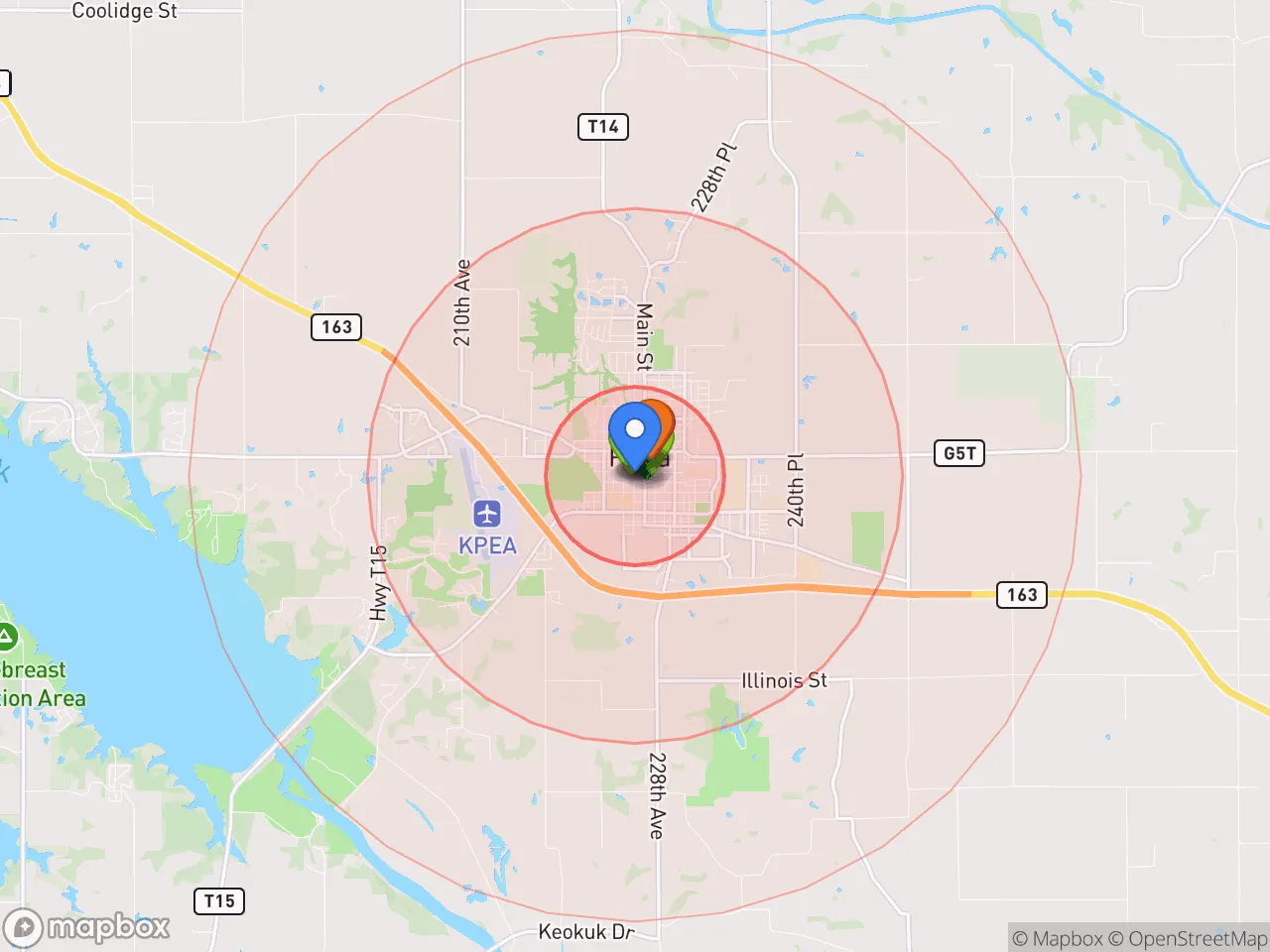Hood Index scan area
