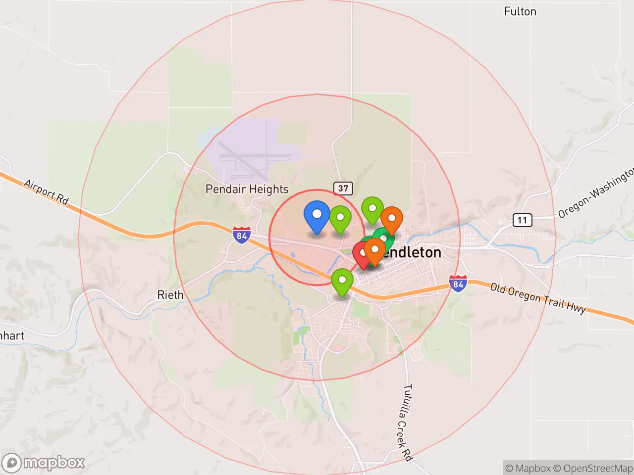 Hood Index scan area