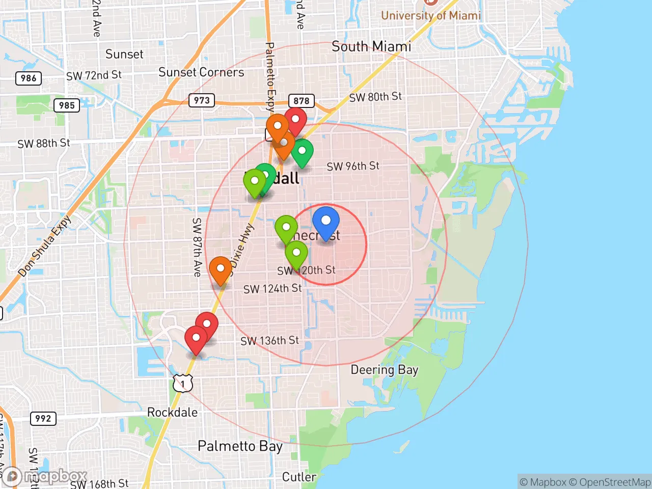 Hood Index scan area