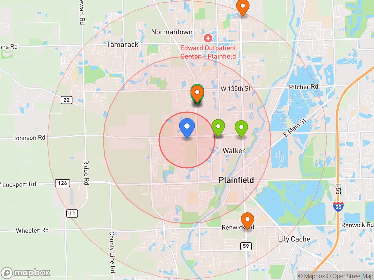 Hood Index scan area