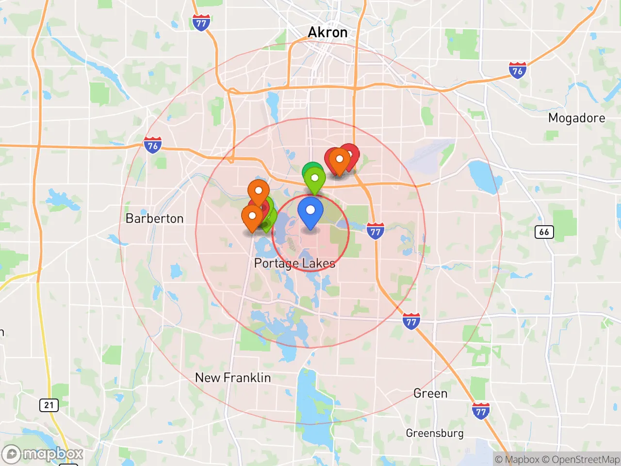 Hood Index scan area