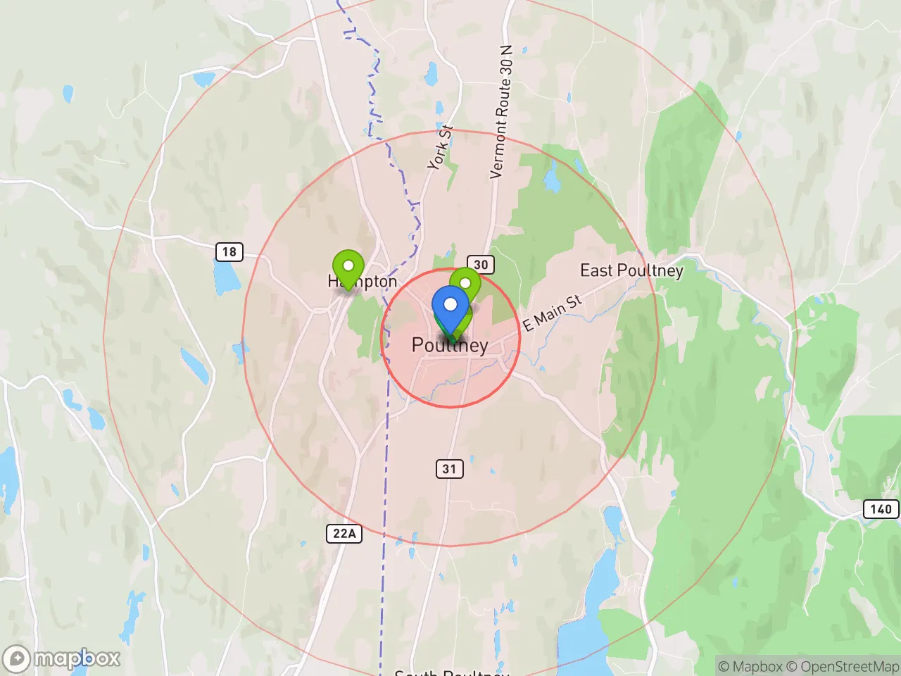 Hood Index scan area