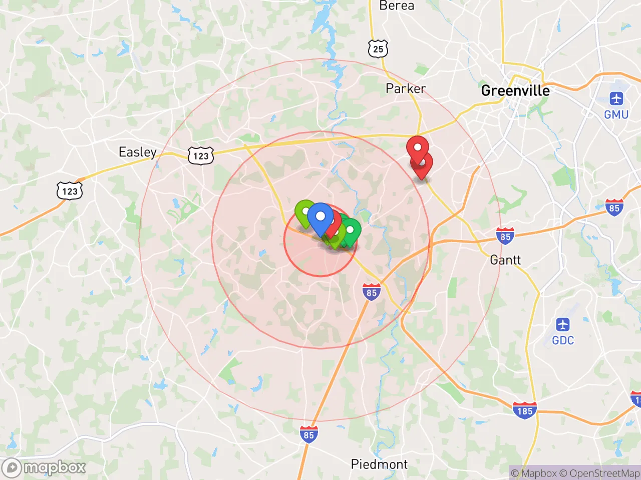 Hood Index scan area