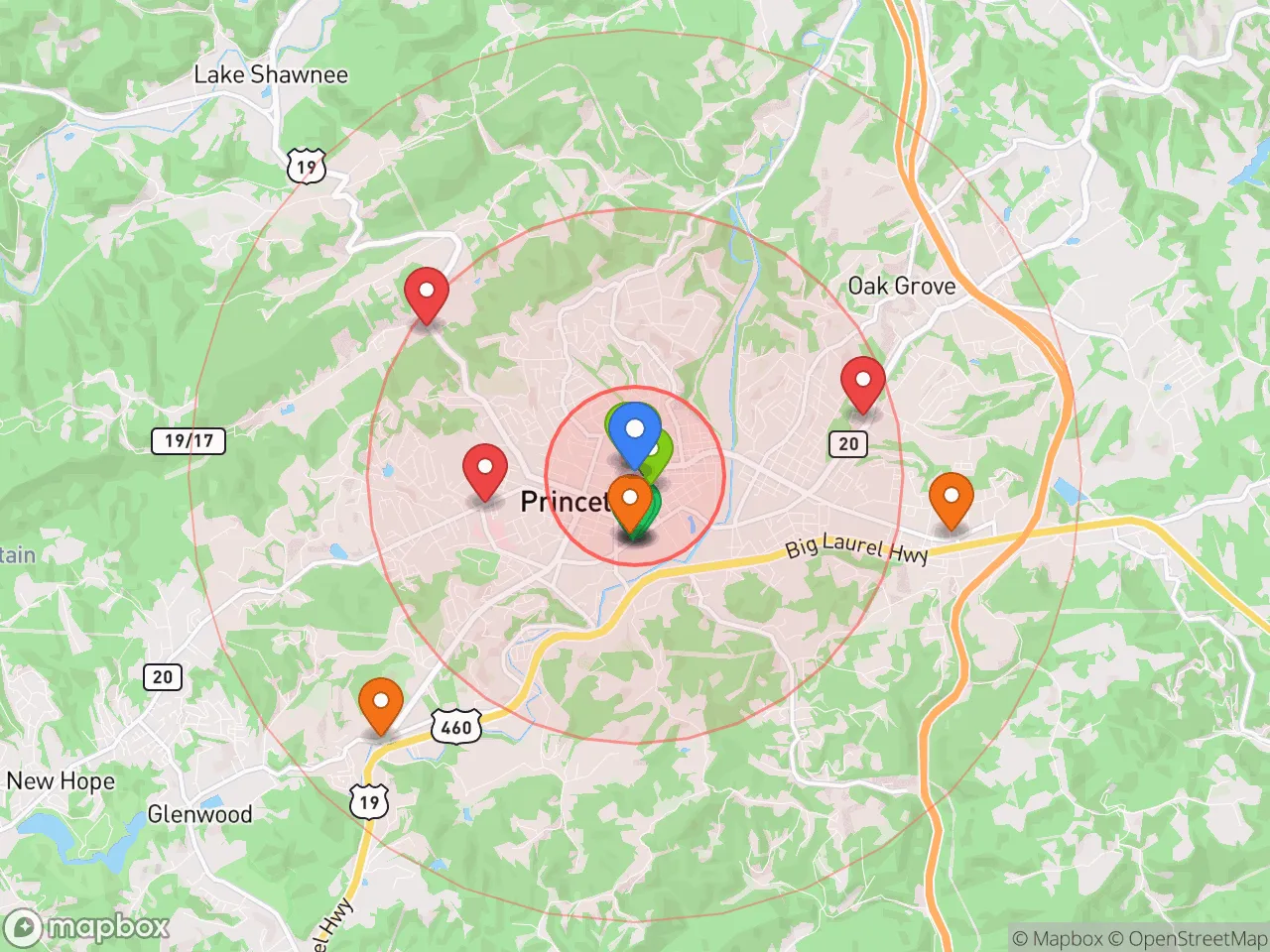 Hood Index scan area