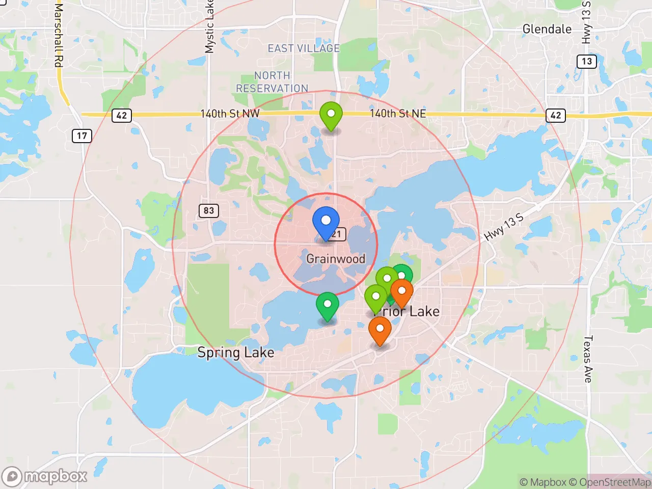 Hood Index scan area