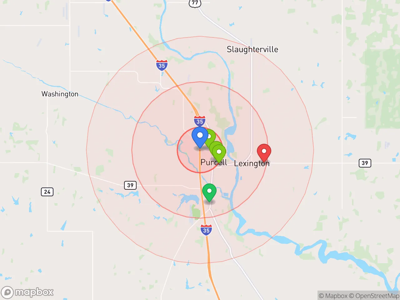 Hood Index scan area