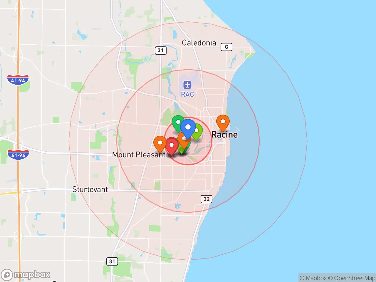 Hood Index scan area