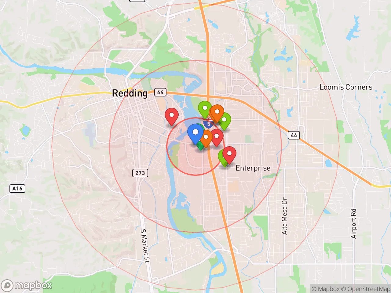 Hood Index scan area