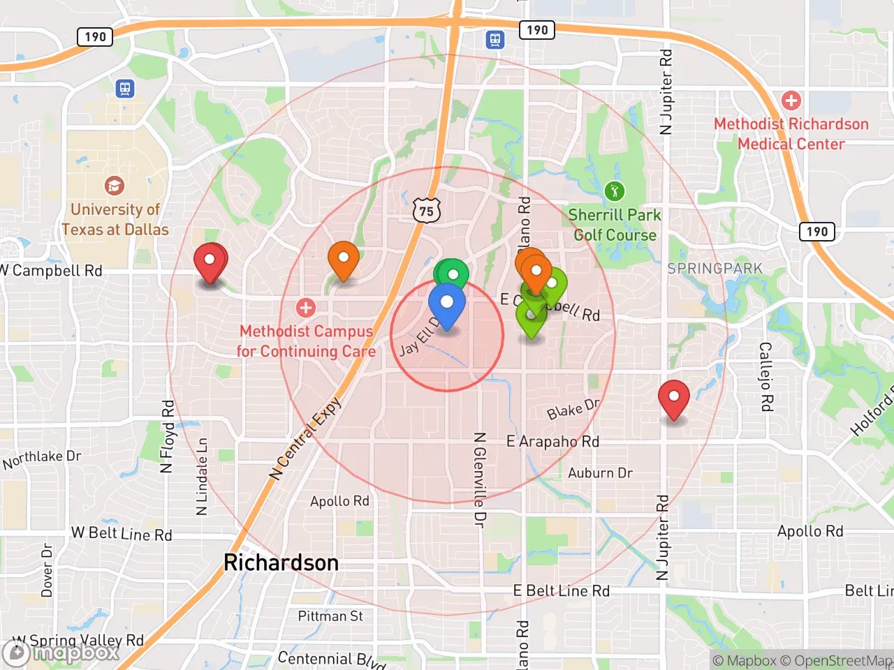 Hood Index scan area