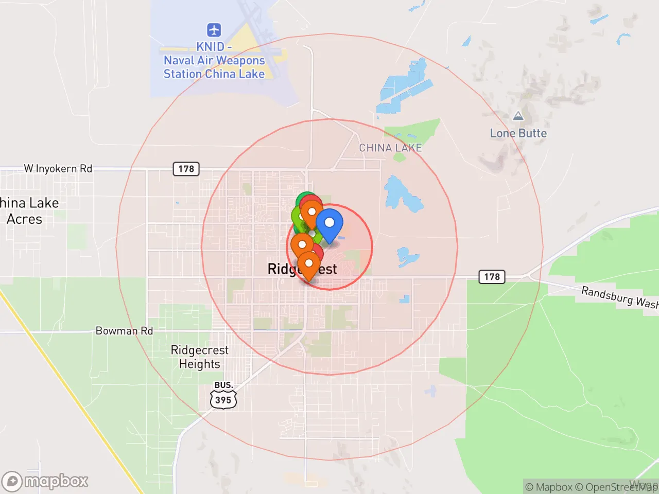 Hood Index scan area