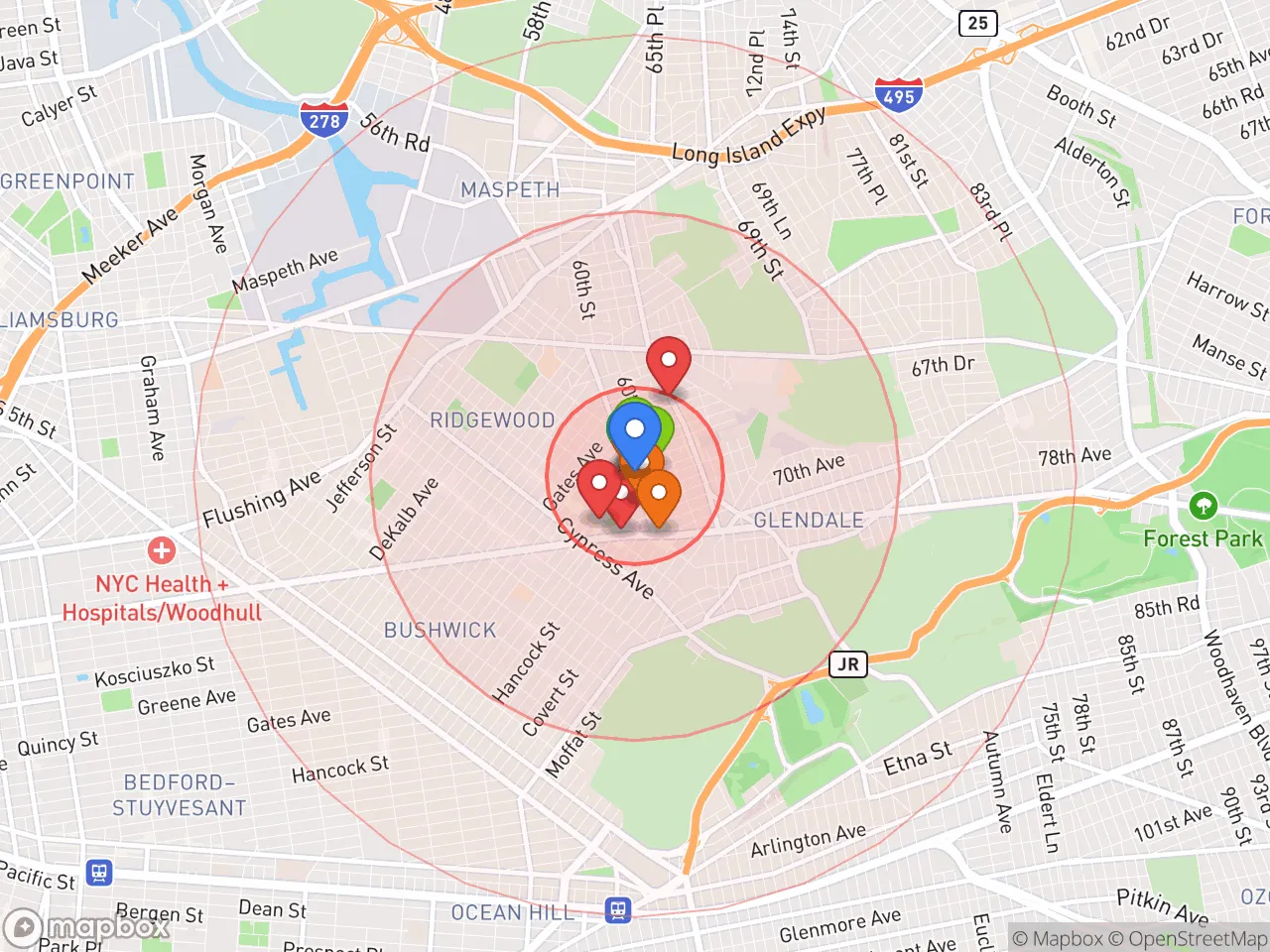 Hood Index scan area