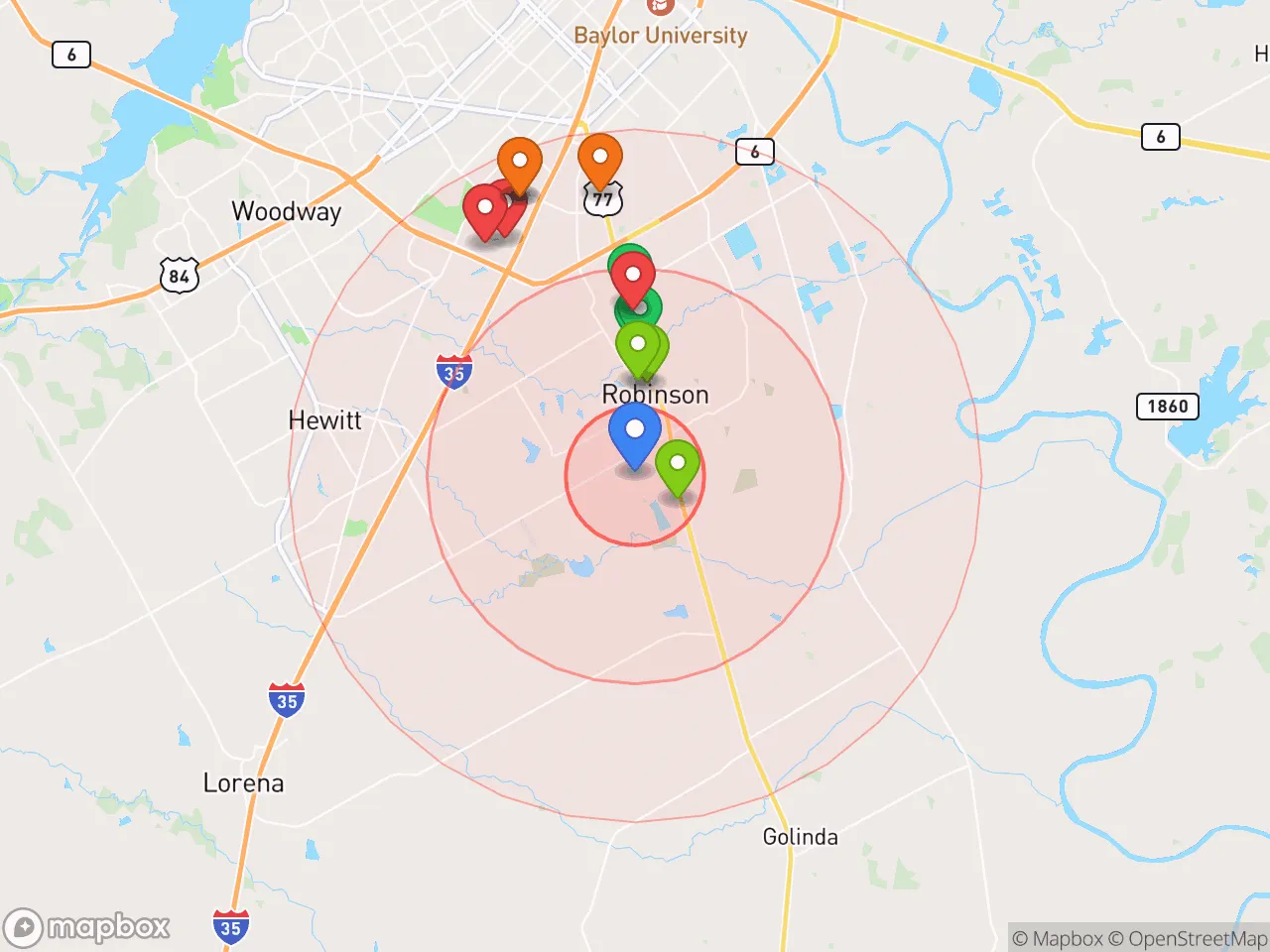 Hood Index scan area