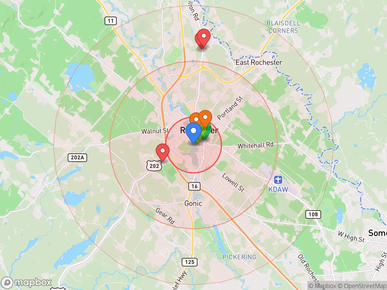 Hood Index scan area