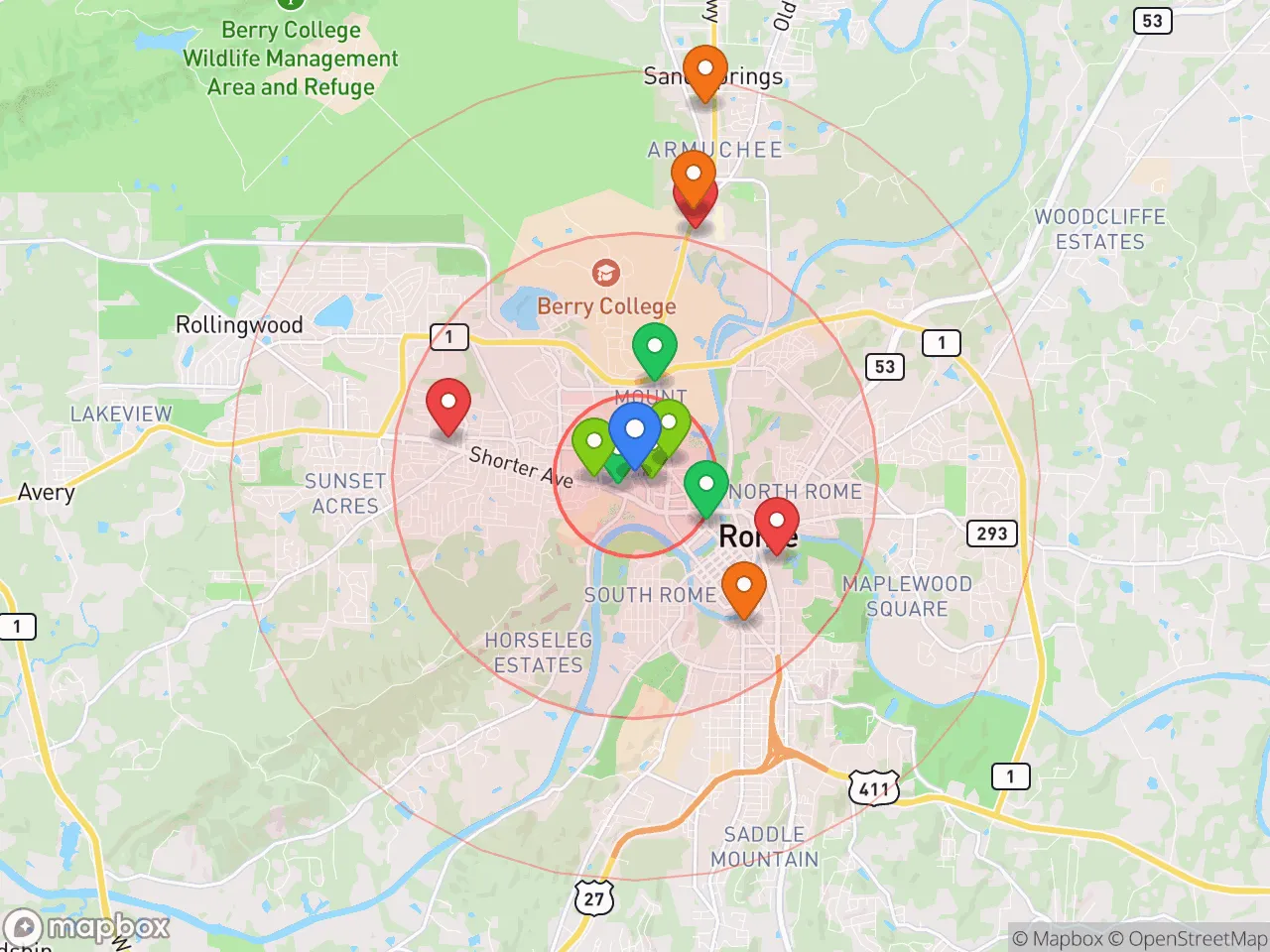 Hood Index scan area