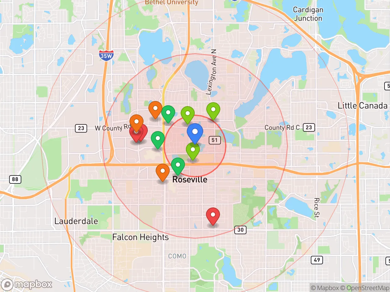 Hood Index scan area