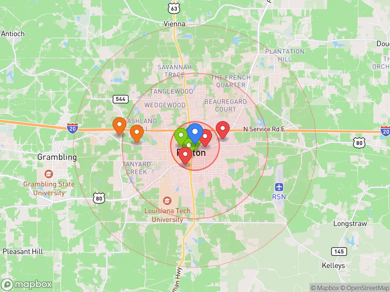 Hood Index scan area