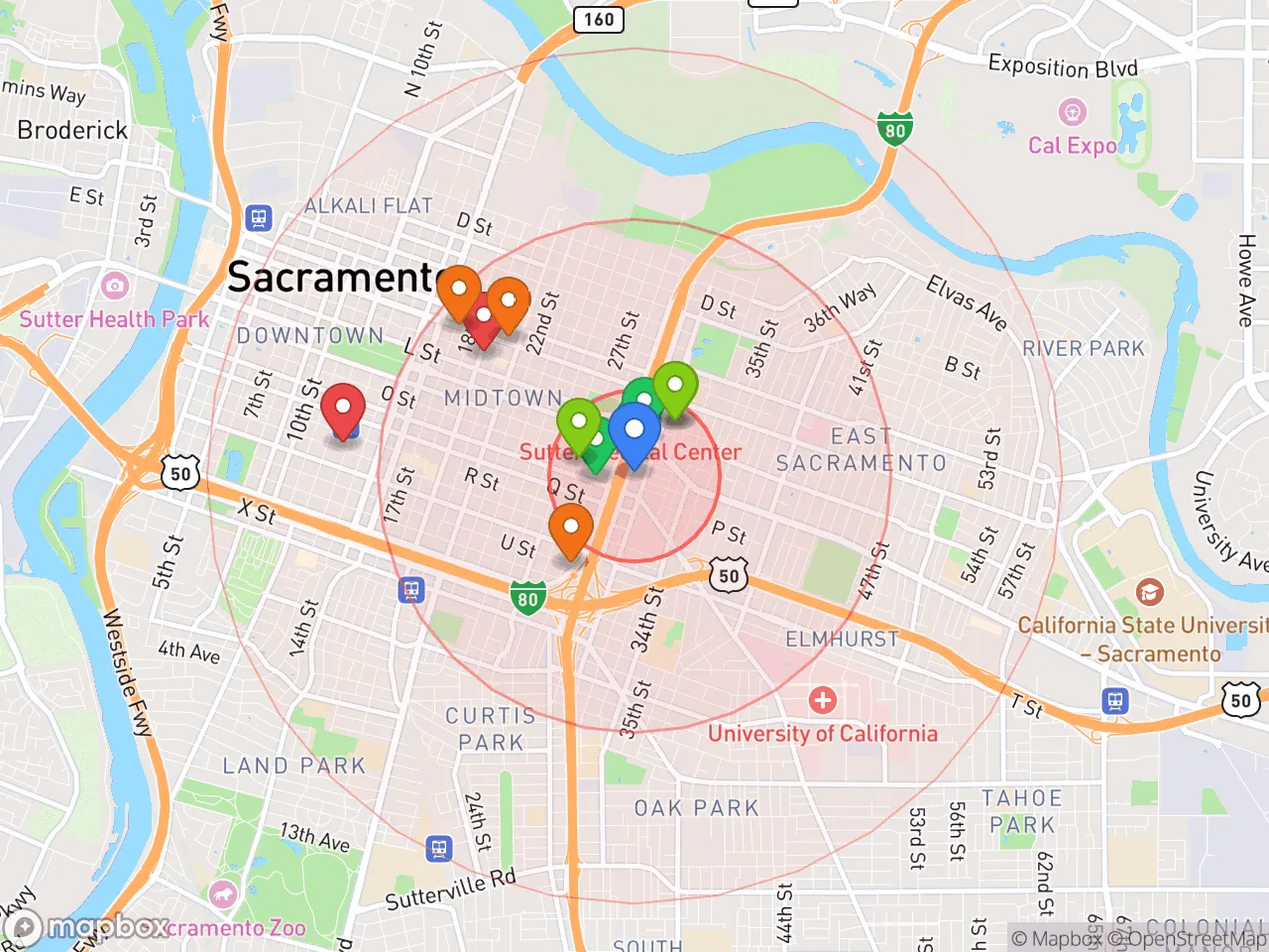 Hood Index scan area