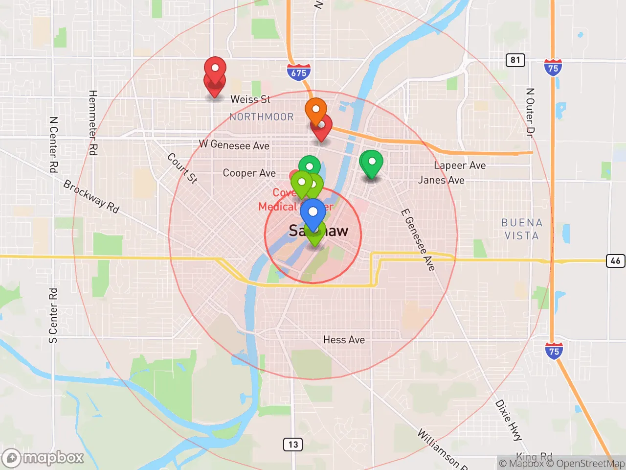Hood Index scan area