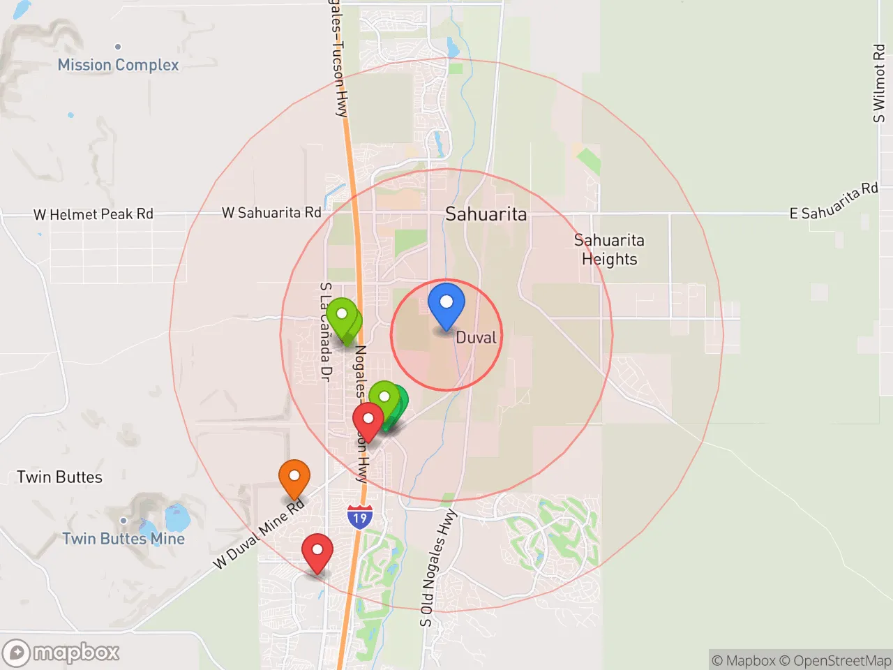 Hood Index scan area